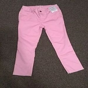 This is a pink pant!